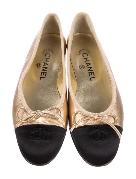 chanel flat ballerina|chanel ballet flats size 42.